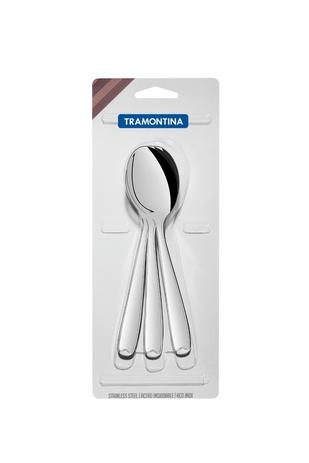 Conjunto De Colheres Para Sobremesa Aço Inox 3 Peças Tramontina 66901/041 - Tramontina farroupilha Menor preço em Conjunto De Colheres Para Sobremesa Aço Inox 3 Peças Tramontina 66901/041 - Tramontina farroupilha