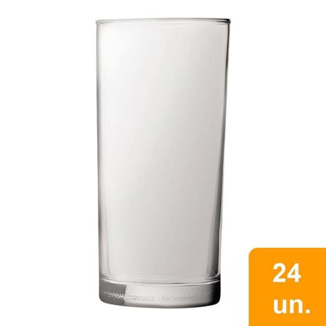 Conjunto de Copos 350ml Cylinder Long Drink 24 Peças - Nadir -