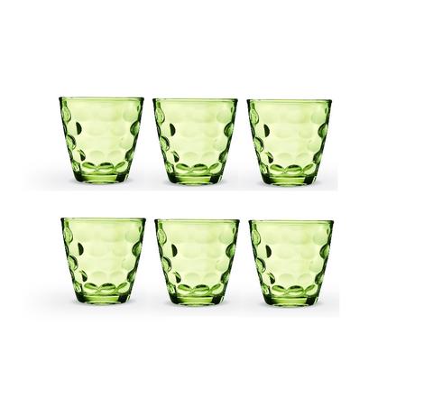 Menor preço em Conjunto de Copos Pop Verde 300ml - Casa Linda