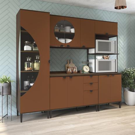 Conjunto De Cozinha Kappesberg CBPO006-P7 Pop Jacaranda/Terracota - Kappesberg pop Menor preço em Conjunto De Cozinha Kappesberg CBPO006-P7 Pop Jacaranda/Terracota - Kappesberg pop