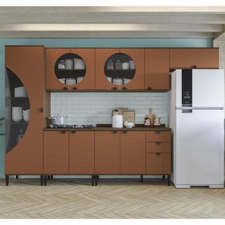 Conjunto De Cozinha Kappesberg CBPO016-P7 Pop Jacaranda/Terracota - Kappesberg pop Menor preço em Conjunto De Cozinha Kappesberg CBPO016-P7 Pop Jacaranda/Terracota - Kappesberg pop