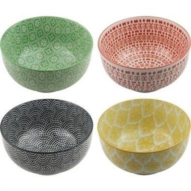 Conjunto de cumbucas decorativo - 4 pcs - 13x7 cm - Btc decor Menor preço em Conjunto de cumbucas decorativo - 4 pcs - 13x7 cm - Btc decor