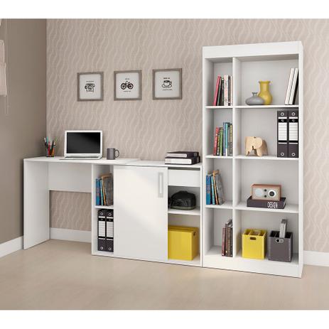 Conjunto de Escritório Treviso Branco - Gebb work é ruim? Conjunto de Escritório Treviso Branco - Gebb work é boa?