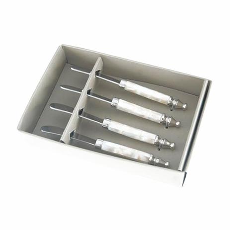 Conjunto de Espátulas Madrepérola 4 peças - Decorafast Menor preço em Conjunto de Espátulas Madrepérola 4 peças - Decorafast