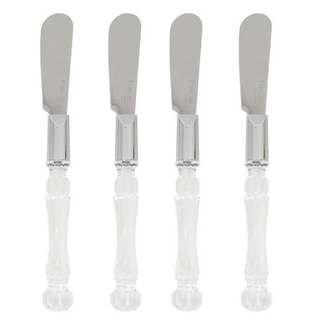 Conjunto de Espátulas Para Manteiga - 4 Peças Tasty - Haus Concept - Brinox Menor preço em Conjunto de Espátulas Para Manteiga - 4 Peças Tasty - Haus Concept - Brinox