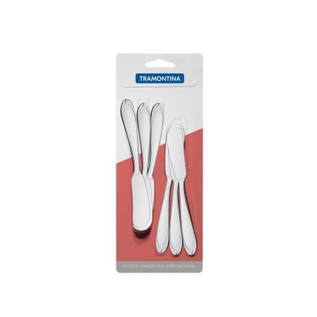 Conjunto De Espatulas Para Manteiga Laguna Tramontina 6 Peças 66906/241 Menor preço em Conjunto De Espatulas Para Manteiga Laguna Tramontina 6 Peças 66906/241
