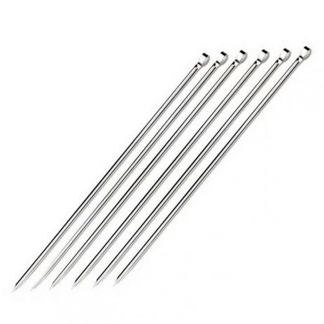 CONJUNTO DE ESPETOS 40cm INOX 6pçs TRAMONTINA (26499005) Menor preço em CONJUNTO DE ESPETOS 40cm INOX 6pçs TRAMONTINA (26499005)