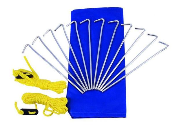 Conjunto de Estacas para Barracas ou Tendas Camp Kit - Nautika Menor preço em Conjunto de Estacas para Barracas ou Tendas Camp Kit - Nautika