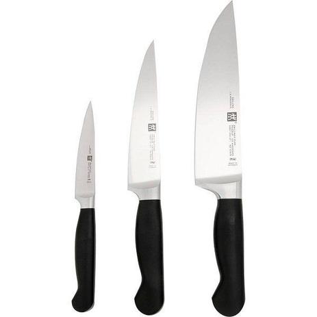 Conjunto de Facas do CHEF 3 Peças Zwilling 336200070 Menor preço em Conjunto de Facas do CHEF 3 Peças Zwilling 336200070