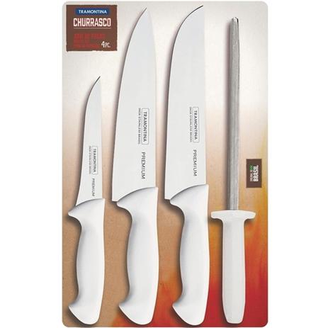 Conjunto De Facas Inox 4 Peças Premium 24699825 Tramontina Menor preço em Conjunto De Facas Inox 4 Peças Premium 24699825 Tramontina