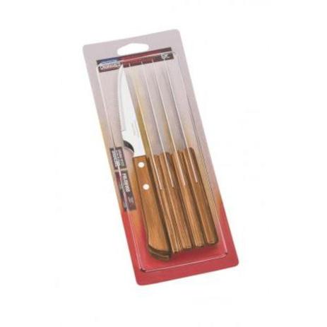 Conjunto de facas para churrasco com 6 pçs - POLYWOOD - Tramontina Menor preço em Conjunto de facas para churrasco com 6 pçs - POLYWOOD - Tramontina