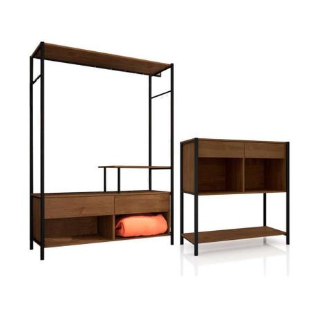 Conjunto de Guarda-Roupa Closet Modulado Barcelona com Cômoda Sevilha Demolição - Mobly Menor preço em Conjunto de Guarda-Roupa Closet Modulado Barcelona com Cômoda Sevilha Demolição - Mobly
