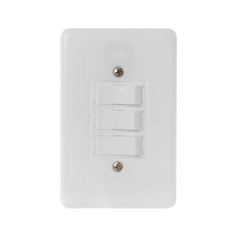 Conjunto de Interruptor simples Stylus 2019 Ilumi Menor preço em Conjunto de Interruptor simples Stylus 2019 Ilumi
