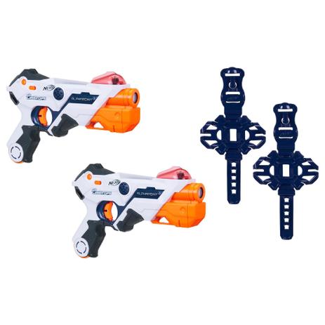 Conjunto de Lançadores - Nerf - Laser - Blaster - AlphaPoint - Hasbro Menor preço em Conjunto de Lançadores - Nerf - Laser - Blaster - AlphaPoint - Hasbro