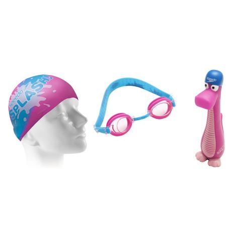 Conjunto de Mergulho Infantil - Splash - Rosa - Speedo Menor preço em Conjunto de Mergulho Infantil - Splash - Rosa - Speedo