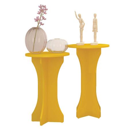 Conjunto de Mesa Lateral Luck Amarelo Artely é ruim? Conjunto de Mesa Lateral Luck Amarelo Artely é boa?
