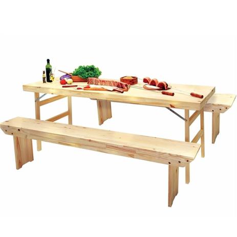 Conjunto De Mesa Tramontina 91750100 Naturalle Com 2 Bancos Menor preço em Conjunto De Mesa Tramontina 91750100 Naturalle Com 2 Bancos