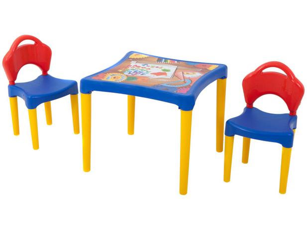 Conjunto de Mesinha com 2 Cadeirinhas - Oficina de Criações - Xalingo é ruim? Conjunto de Mesinha com 2 Cadeirinhas - Oficina de Criações - Xalingo é boa?