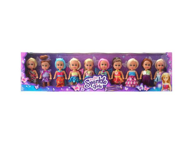Conjunto de Mini Bonecas - 10 Cm - Sparkle Girlz - Coleção Mini Sparkles - Dtc Menor preço em Conjunto de Mini Bonecas - 10 Cm - Sparkle Girlz - Coleção Mini Sparkles - Dtc