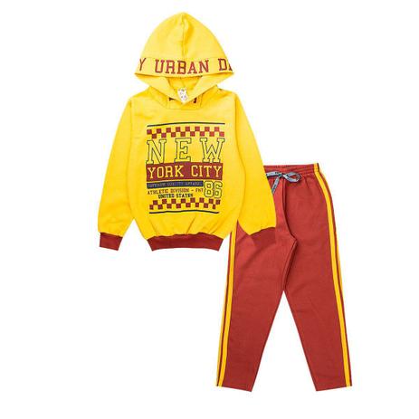 moletom infantil amarelo