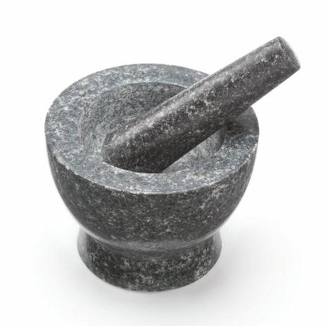 Conjunto de Mortar e Pilão em Pedra 16cm Jamie Oliver Menor preço em Conjunto de Mortar e Pilão em Pedra 16cm Jamie Oliver