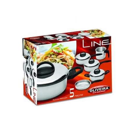 Conjunto de panelas 5 peças line oliveira - Aluminio Oliveira é boa?