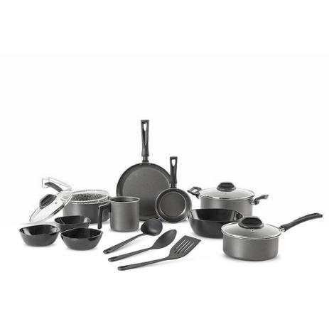 Conjunto De Panelas Brinox Garlic 14 Peças Antiaderente Menor preço em Conjunto De Panelas Brinox Garlic 14 Peças Antiaderente