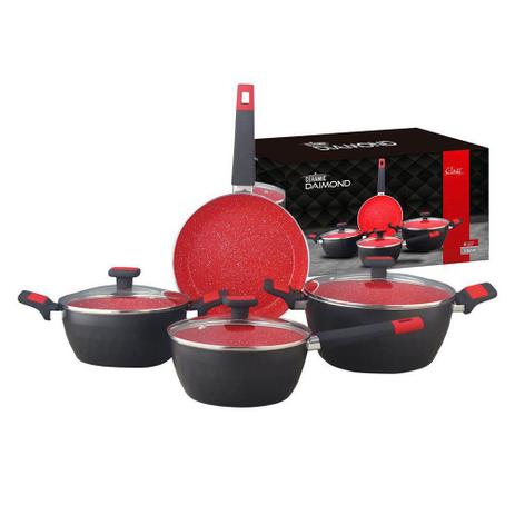 Conjunto de Panelas Diamond Ceramic Class - 4 Peças - Class Home é boa?