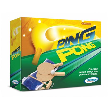 Conjunto de Ping-Pong Simples 4 Peças Xalingo Brinquedos Menor preço em Conjunto de Ping-Pong Simples 4 Peças Xalingo Brinquedos