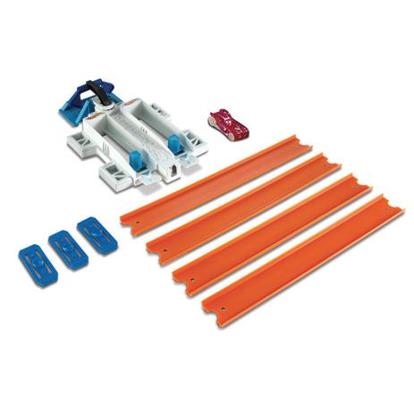 Conjunto de Pista e Extensores Hot Wheels - Pista e Lançador com Veículo - Mattel é boa?