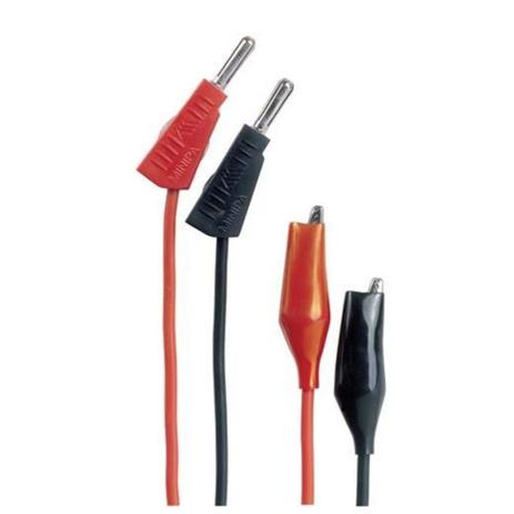 Conjunto de pontas de prova tipo banana / jacaré para multímetros - Minipa Menor preço em Conjunto de pontas de prova tipo banana / jacaré para multímetros - Minipa