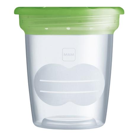 Conjunto de Potes com Tampa Verde - Storage Solution - MAM Menor preço em Conjunto de Potes com Tampa Verde - Storage Solution - MAM