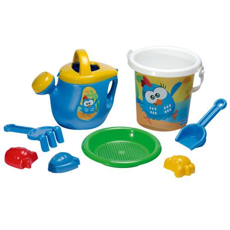 Conjunto de Praia - Sacola de Acessórios - Galinha Pintadinha - Novabrink Menor preço em Conjunto de Praia - Sacola de Acessórios - Galinha Pintadinha - Novabrink