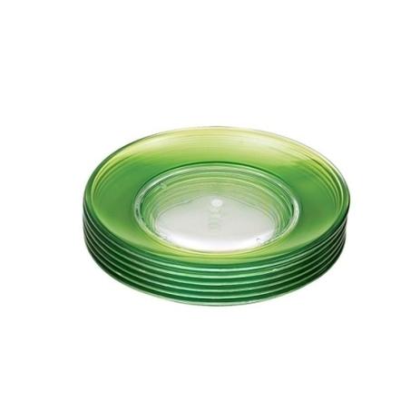 Conjunto de pratos de sobremesa acrilico verde 6 pcs - Btc decor é ruim? Conjunto de pratos de sobremesa acrilico verde 6 pcs - Btc decor é boa?