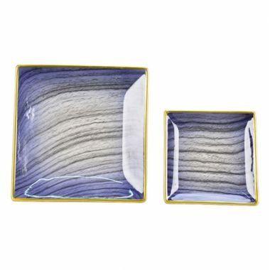 Conjunto de pratos decorativos - 2 pcs - Btc decor Menor preço em Conjunto de pratos decorativos - 2 pcs - Btc decor