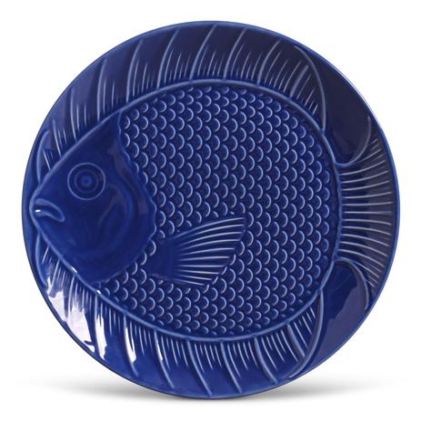 Conjunto de pratos rasos 6pcs ocean azul navy porto brasil Menor preço em Conjunto de pratos rasos 6pcs ocean azul navy porto brasil
