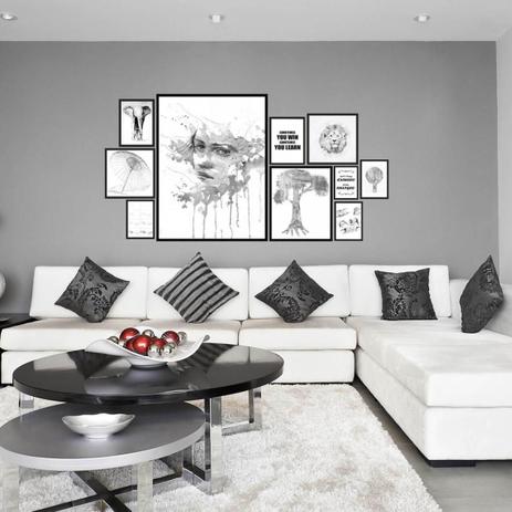 Conjunto de Quadros Decorativos Diversos Combo Kit com 10 Quadros - Decore pronto Menor preço em Conjunto de Quadros Decorativos Diversos Combo Kit com 10 Quadros - Decore pronto