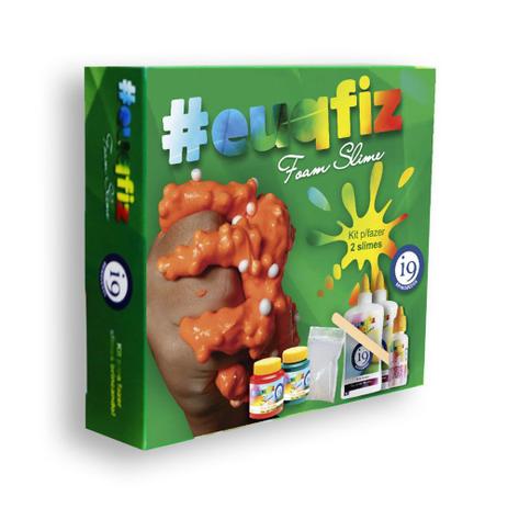 Conjunto de Slime - EUQFIZ - Kit 2 - Foam Slime - I9 Brinquedos Menor preço em Conjunto de Slime - EUQFIZ - Kit 2 - Foam Slime - I9 Brinquedos