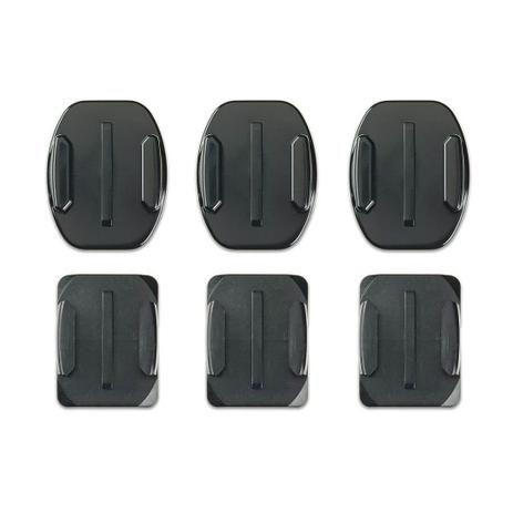 Conjunto de Suportes Adesivos Planos e Curvos GoPro AACFT-001 Menor preço em Conjunto de Suportes Adesivos Planos e Curvos GoPro AACFT-001