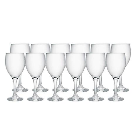 Conjunto de Taças 400ml Imperatriz Água 12 Peças - Nadir Menor preço em Conjunto de Taças 400ml Imperatriz Água 12 Peças - Nadir