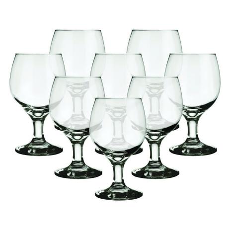 Conjunto de Taças de Vidro 8 Peças 320 ml Nadir Figueiredo Gallant 7708 Menor preço em Conjunto de Taças de Vidro 8 Peças 320 ml Nadir Figueiredo Gallant 7708
