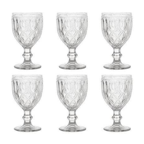 Conjunto de Taças Diamond 290ML 6 Peças Rojemac 6991 Menor preço em Conjunto de Taças Diamond 290ML 6 Peças Rojemac 6991