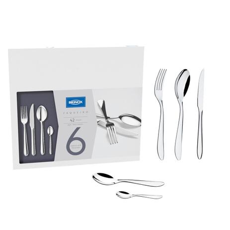 Conjunto De Talheres Brinox 5103-118 Bellagio 42 Pçs Inox é ruim? Conjunto De Talheres Brinox 5103-118 Bellagio 42 Pçs Inox é boa?