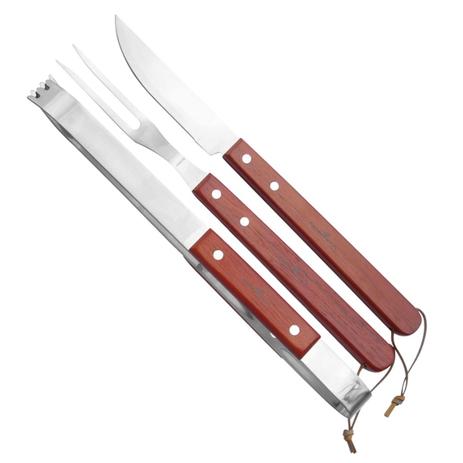 Conjunto de Utensílios para Churrasco Fork 3 Peças - Nautika é boa?