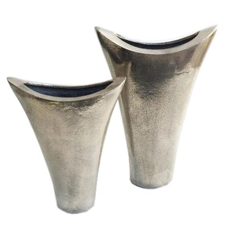 Conjunto de Vasos Em Alumínio Na Cor Prata Ceneu - Prime home decor é boa?