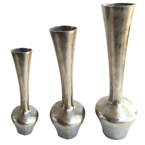 Conjunto de Vasos Em Alumínio Prateado Rebeca - Prime home decor é boa?
