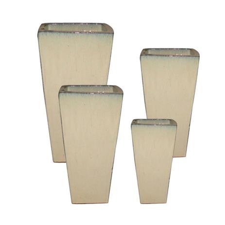 Conjunto de vasos vietnamita bege 4 pcs - Btc decor Menor preço em Conjunto de vasos vietnamita bege 4 pcs - Btc decor
