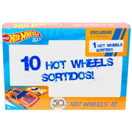 Conjunto de Veículos - Hot Wheels - Pacote com 10 Carros - Surpresa - Mattel Menor preço em Conjunto de Veículos - Hot Wheels - Pacote com 10 Carros - Surpresa - Mattel