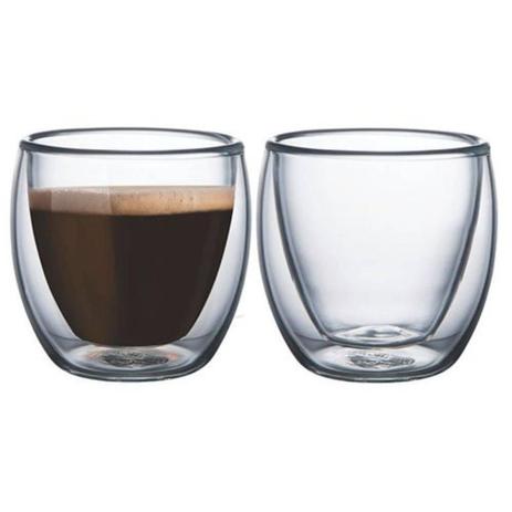 Conjunto de Xícaras de Vidro Duplo Café 80ml 2 Peças-Mimo - Not defined é ruim? Conjunto de Xícaras de Vidro Duplo Café 80ml 2 Peças-Mimo - Not defined é boa?
