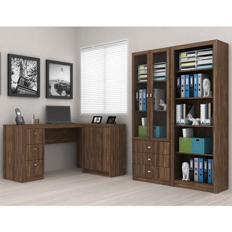 Conjunto Escritorio ME-4100 ME-4104 ME-4114 Nogal Tecno Mobili é boa?